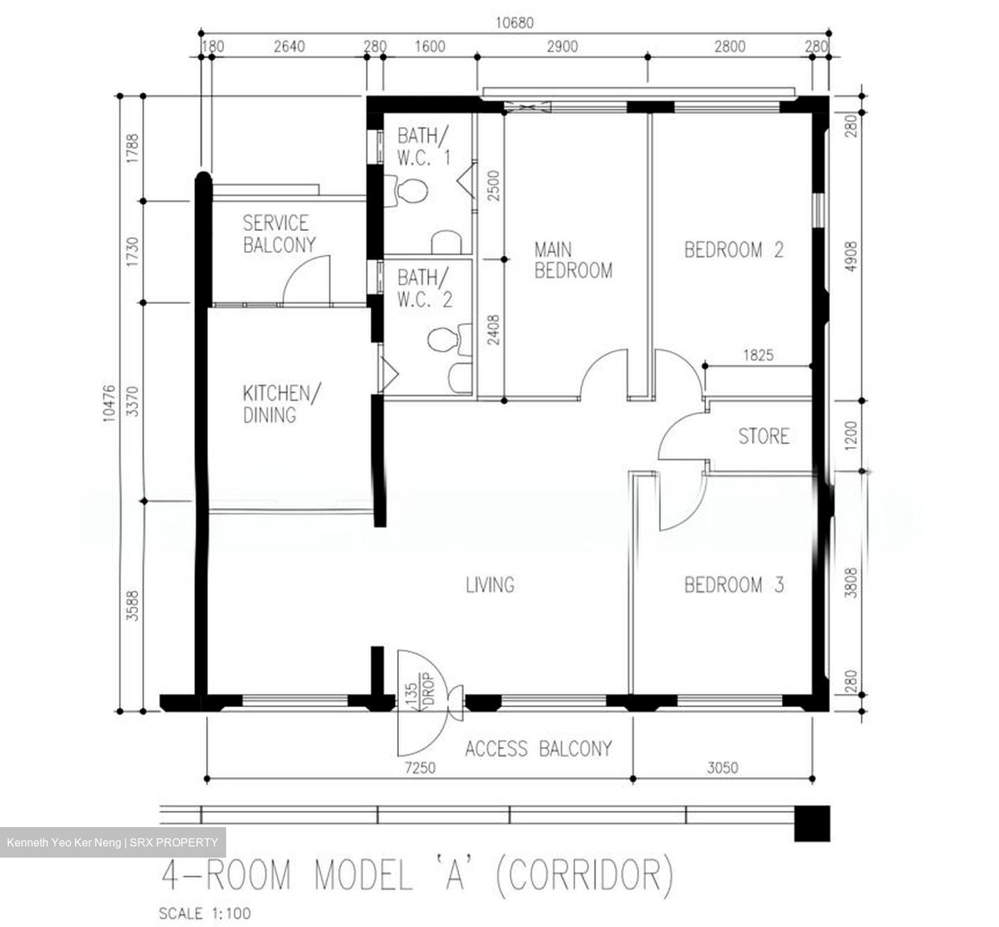 Blk 667 Choa Chu Kang Crescent (Choa Chu Kang), HDB 4 Rooms #590334211